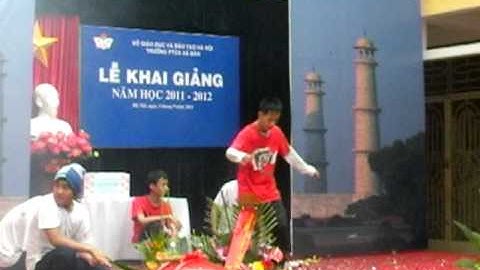 lễ khai giảng trường Xã đàn khu A 5/9/2011