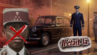 He was at the scene of the murder. Four months later, he was president.