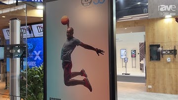 ISE 2022: B-Tech AV Mounts Presents BT8326 Floor-Mounted Stand for Samsung OM55N-D Series Displays