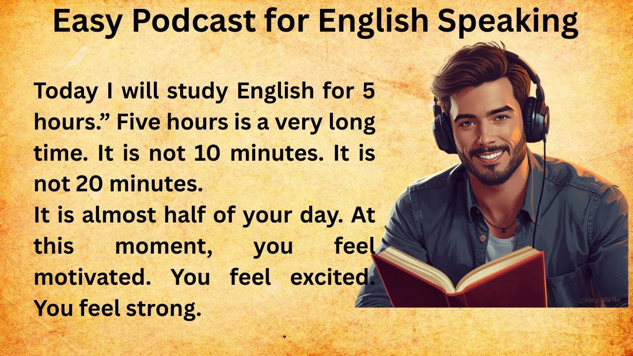 Easy Podcast for English Speaking & Fluency | Slow Podcast A1 & A2 for ...
