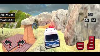 पुलिस Van ऑफ रोड गेम ड्राइविंग गेम screenshot 3