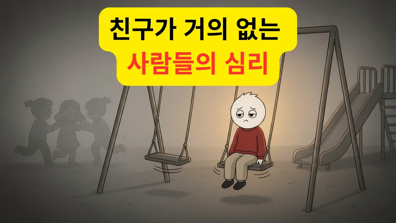 친구가 거의 없는 사람들의 진짜 심리 - YouTube
