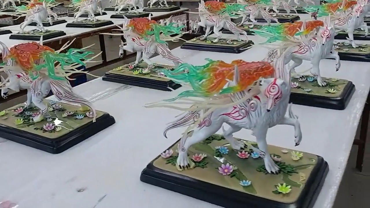 ASSEMBLY GUIDE: Ōkami – Shiranui Statue - YouTube