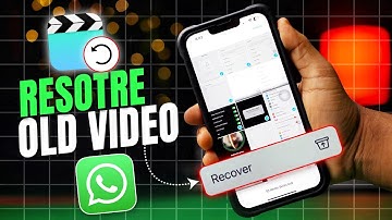 How to Restore Deleted or Old Videos on WhatsApp iPhone | Recover WhatsApp Media Easily