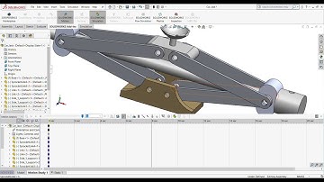 Tutorial Solidworks Motion analysis Carjack