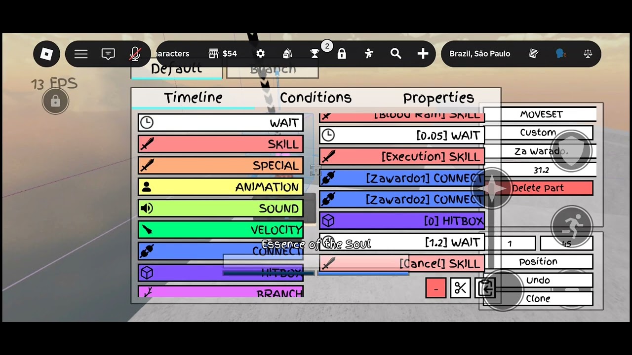 *TUTORIAL* The World (Jojo's Bizzarre Aventure) Dio Brando Custom Moveset 