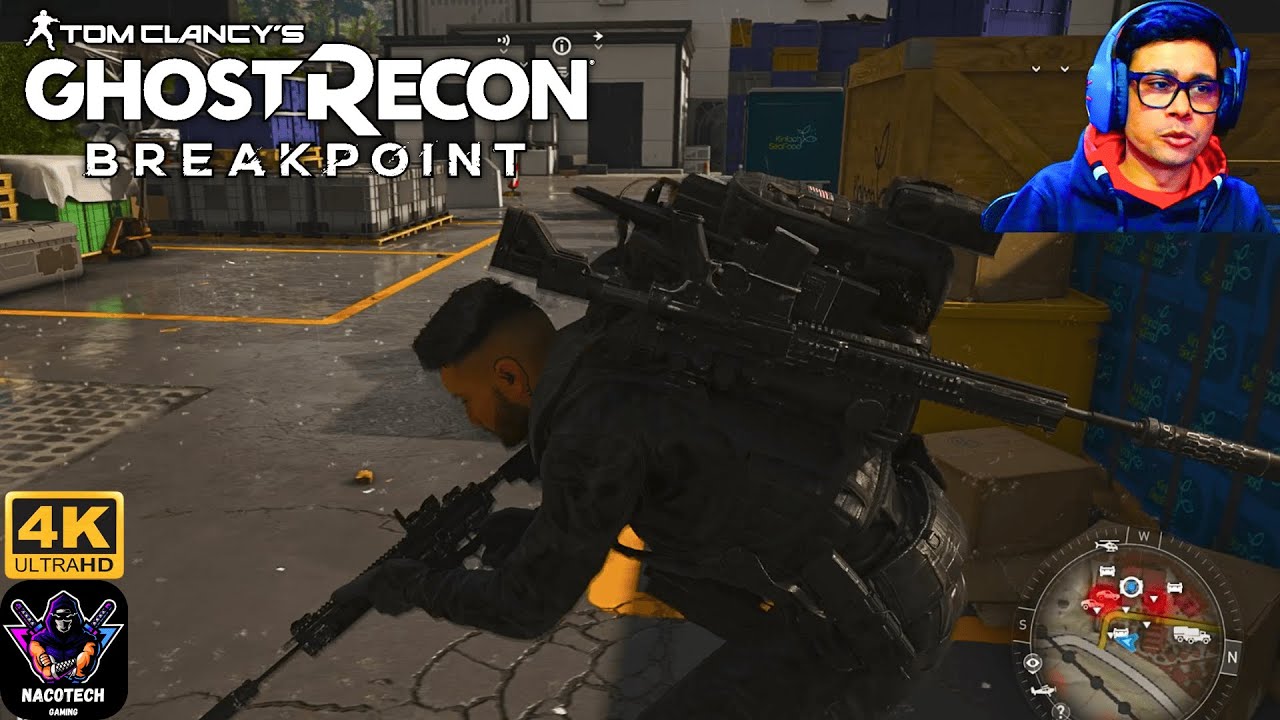 Ghost Recon Breakpoint- Faction Mission- Flight Service- 4k