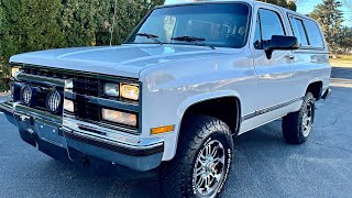 1990 Chevy Blazer walk around