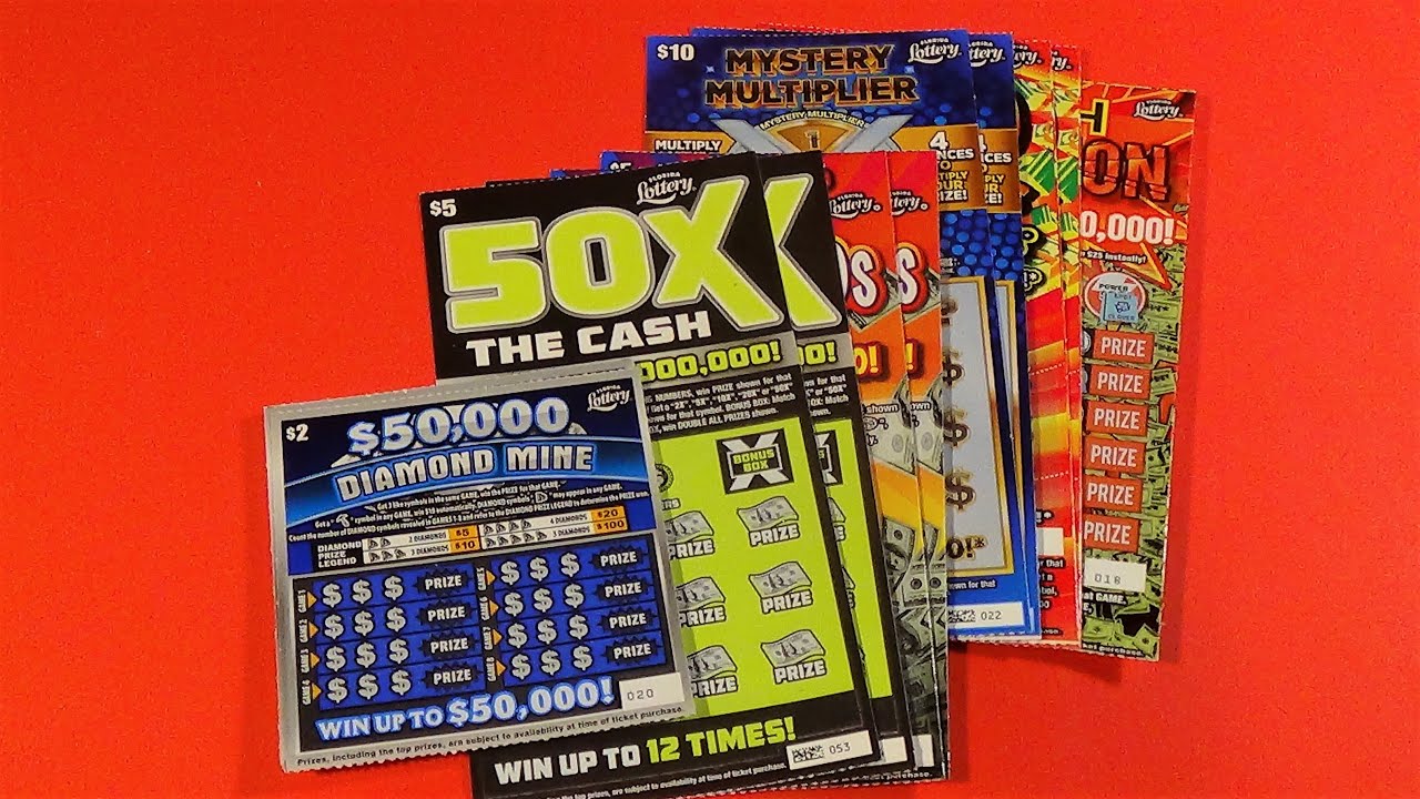 SAT. BIG GAME 73: $50K DIAMOND MINE 50X WHOLE LOTTA $500s FL Lottery ...