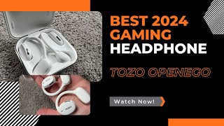 Review: TOZO OpenEgo True Wireless Open Ear Headphone | BEST Open Ear Headphone 2024