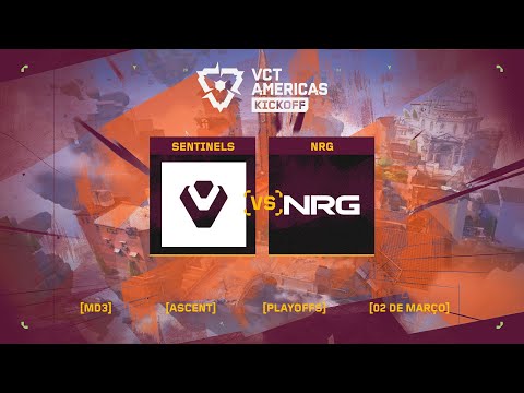 NRG x Sentinels (Mapa 2: Ascent) | VCT Americas Kickoff