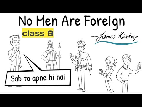 no men are foreign class 9 / class 9 beehive chapter 6 poem in hindi / rkkilines