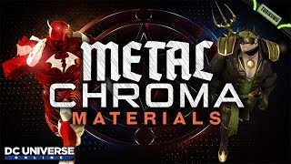 DCUO: Metal Chroma Materials (Inspired by Dark Nights Metal) | Dark Knights Time Capsule