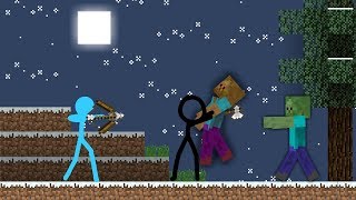 Animation vs. Minecraft [AVM Shorts| Stickmen vs. Minecraft Fan Made]