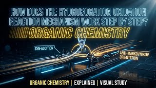 Hydroboration Oxidation Reaction Mechanism Step by Step | Chemistry