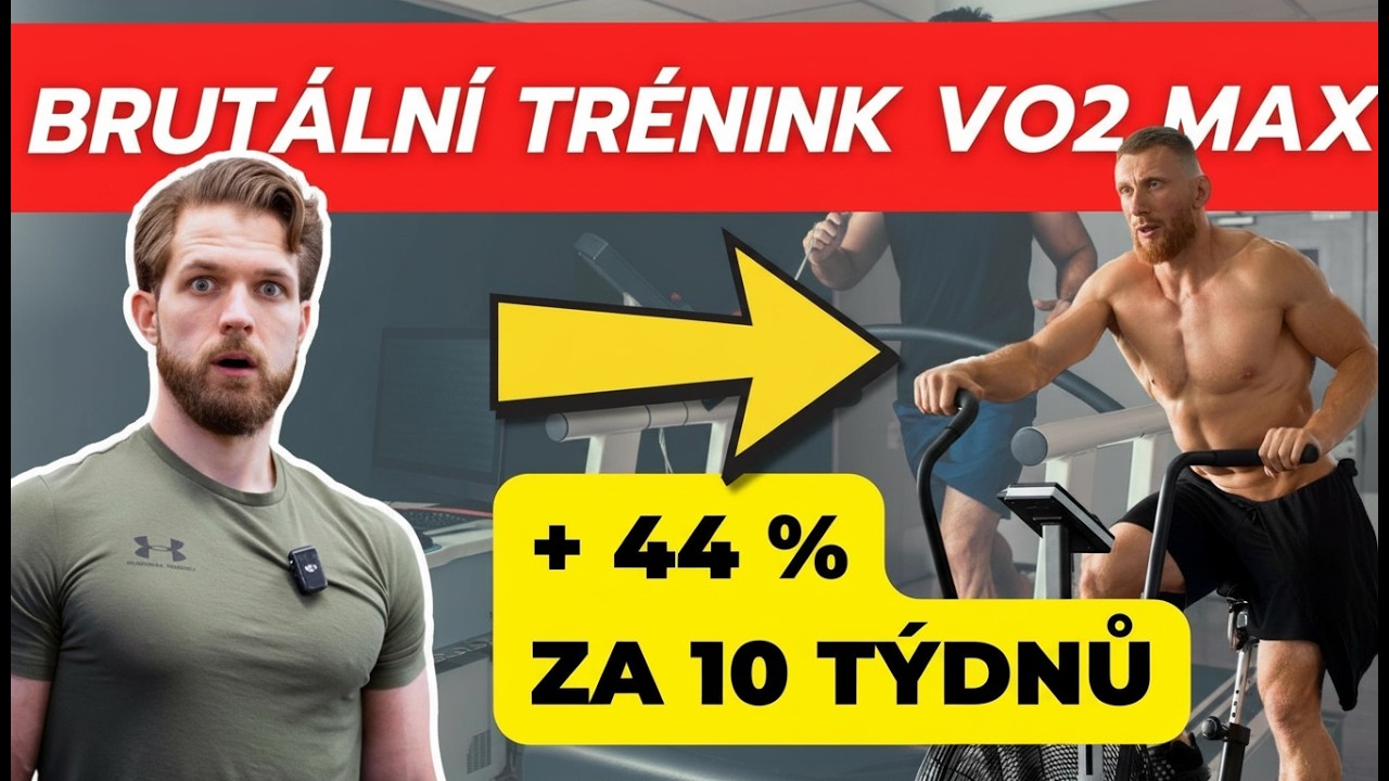 NEJLEPŠÍ TRÉNINK PRO DLOUHOVĚKOST: Jak zvýšit VO2 max o 44 % za 10 týdnů?!