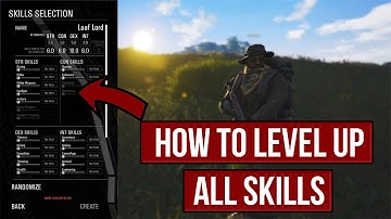 SCUM -  How To Level Up ALL Skills and How They Work | Guide |