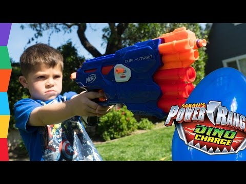 Nerf-Battle-07:-Power-Rangers-Movie-Toys-/OP-VINE/-Power-Rangers-Dino-C