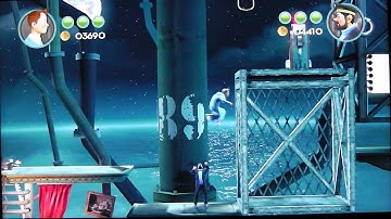 the Adventures of Tintin : the Secret of the Unicorn co op play through part 3.