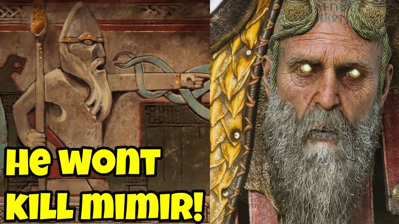 God of War - How ODIN Killed Himself Multiple Times - MIMIR