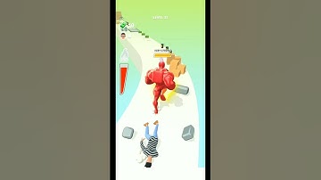 Muscle Rush gameplay video // android iOs// level-37_ 🐼_gaming.