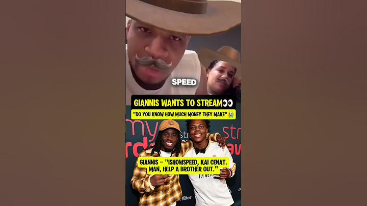 Giannis is a streamer now😭