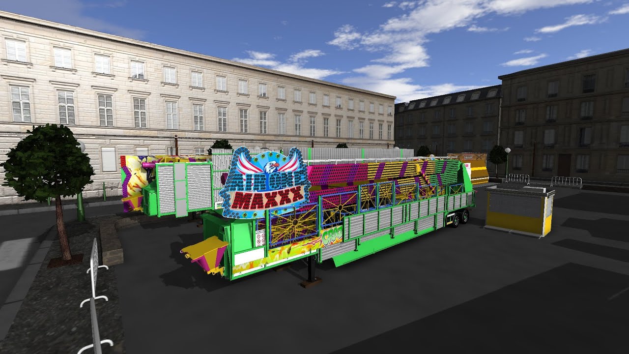 RideControl - Air One Maxxx stavba atrakcie #1