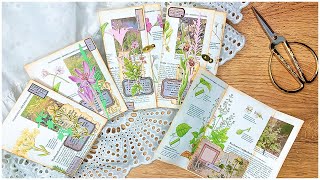 📚✨ Easy BOOK PAGE BOOKLETS With Pockets: Use Up Book Pages #4
