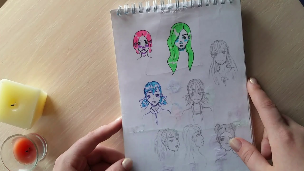 Что порисовать когда скучно легкие картинки в скетчбук