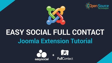 Easy Social Full Contact - Joomla Video Tutorial