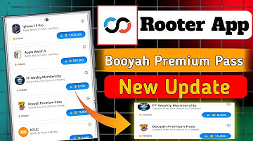 Rooter App FF Weekly Membership !Rooter App Booyah Membership || New Update In Rooter App || LxT