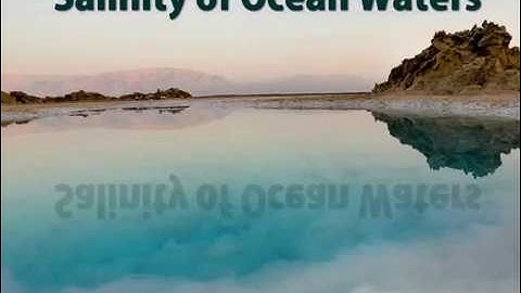 Salinity of Ocean Waters