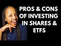 The pros and cons of investing in shares and ETFs, and why I still prefer ETFs.
