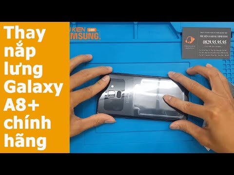 [ZIN] Thay nắp lưng Galaxy A8 Plus chính hãng Samsung lấy ngay