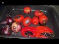 راتاتولي اكل صيامي خلطبيطه بالصلصه الفار الطباخ 