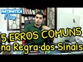 5 Erros Comuns na Regra dos Sinais | Matemática Rio