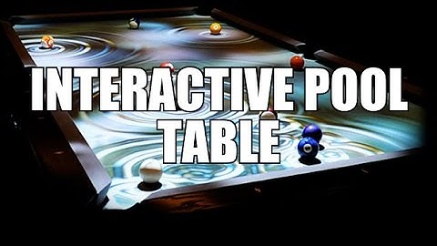 Interactive Pool Table