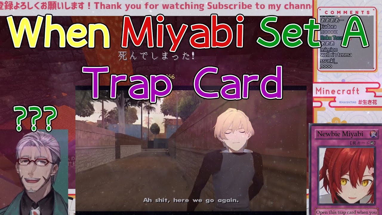 【Holostars】When Miyabi Set A Trap Card【ENG SUB】