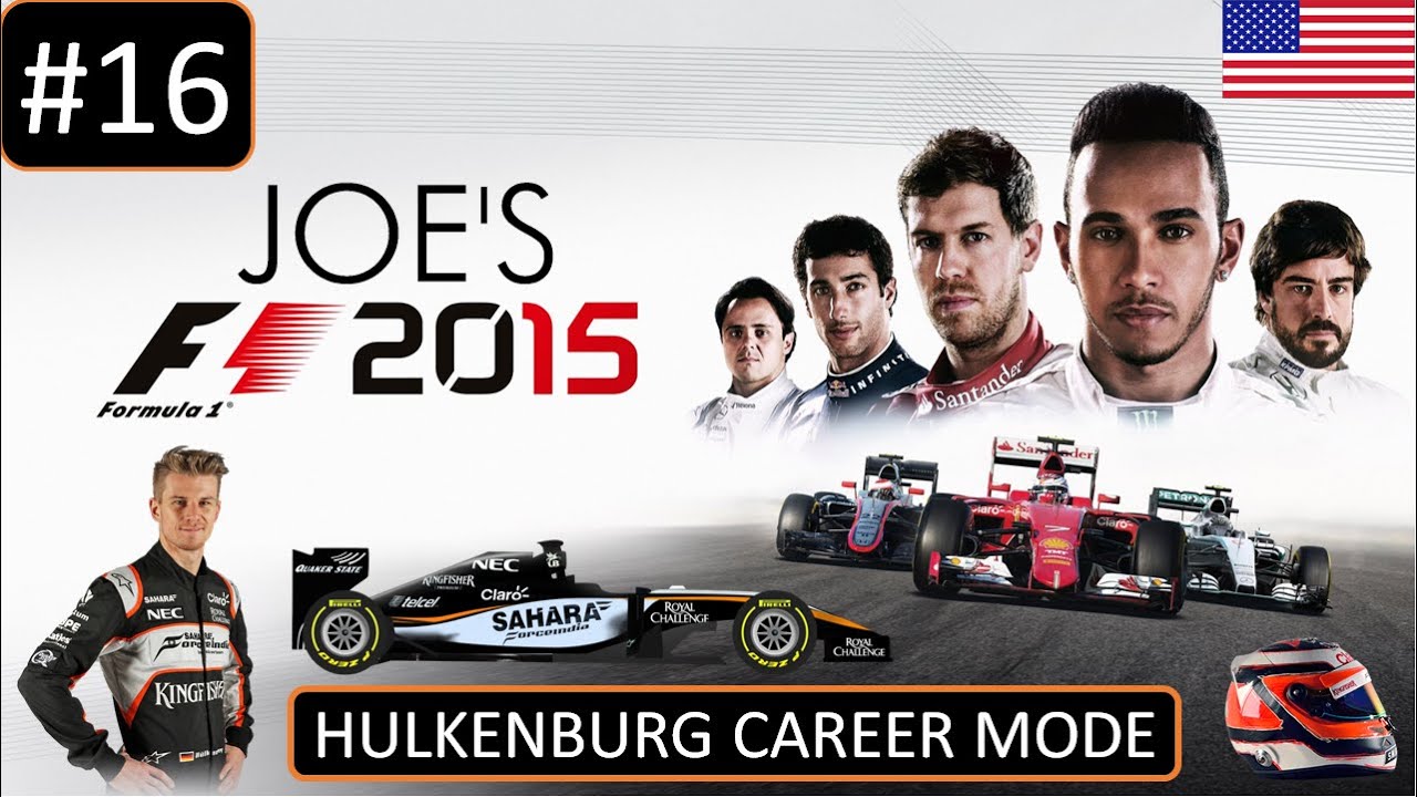 F1 2015 (PS4 Gameplay) - Hulkenburg Career Mode - Episode 16: United States Grand Prix!