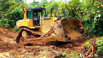 The Easiest Way To Clean Abandon Plantation Using Dozer - Dozer Got Stuck Day 3