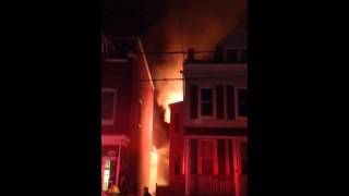 5 alarm fire 130 north 3rd Street hamburg
