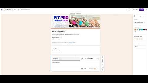 How to Create a Simple Sign Up Form - Google Forms