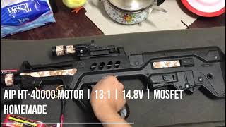 Airsoft AEG STOCK  VS UPGRADE | 11.1v | 14.8v | 18:1 SSG | 13:1 SSG screenshot 5