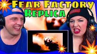 First Time Hearing The Band Fear Factory - Replica [OFFICIAL VIDEO] THE WOLF HUNTERZ REACTIONS
