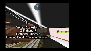 Vertex Explosion VIS Glitch Grey Stripes Mapping Compile Bug