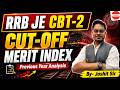 RRB JE CBT-2 Expected Cut Off 2026 | RRB JE CBT-2 Safe Score 2026 💯 Category Wise Expected Analysis