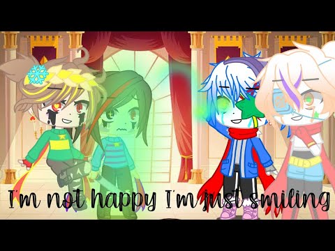 |I'm not happy I'm just smiling meme?|HopeVerse|Genocide route|