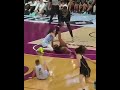 Betnijah Laney-Hamilton was ejected after throwing a shoe at Marina Mabrey.