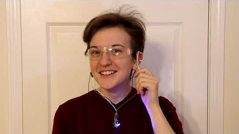 Arduino RGB LED Pushbutton Necklace and Earrings