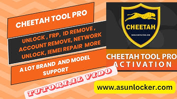 Cheetah Tool Activation Full Tutorial and Support model